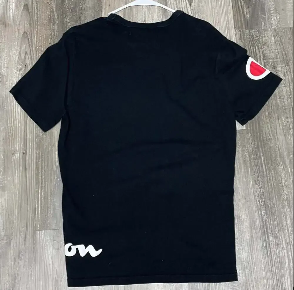 Champion Life Men's Heritage Tee, Wraparound Logo Short Sleeve T-Shirt T1919G - Picture 3 of 3